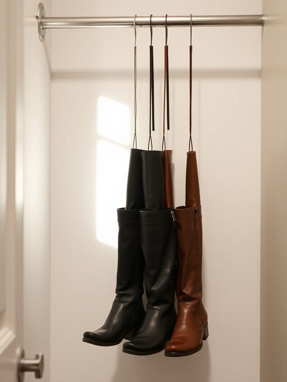 boot storage tension support