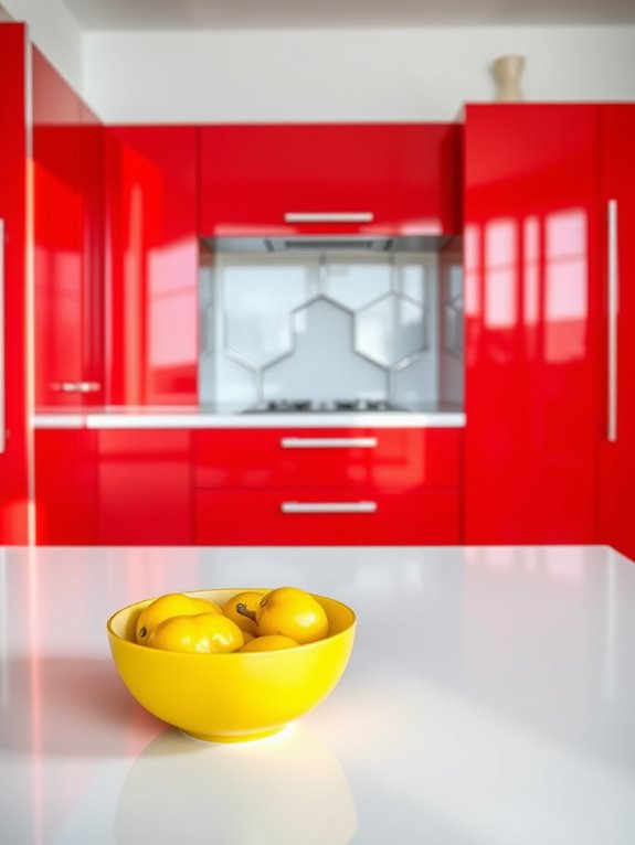 bright red disadvantages highlighted