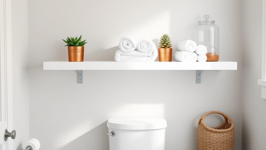 floating display shelves