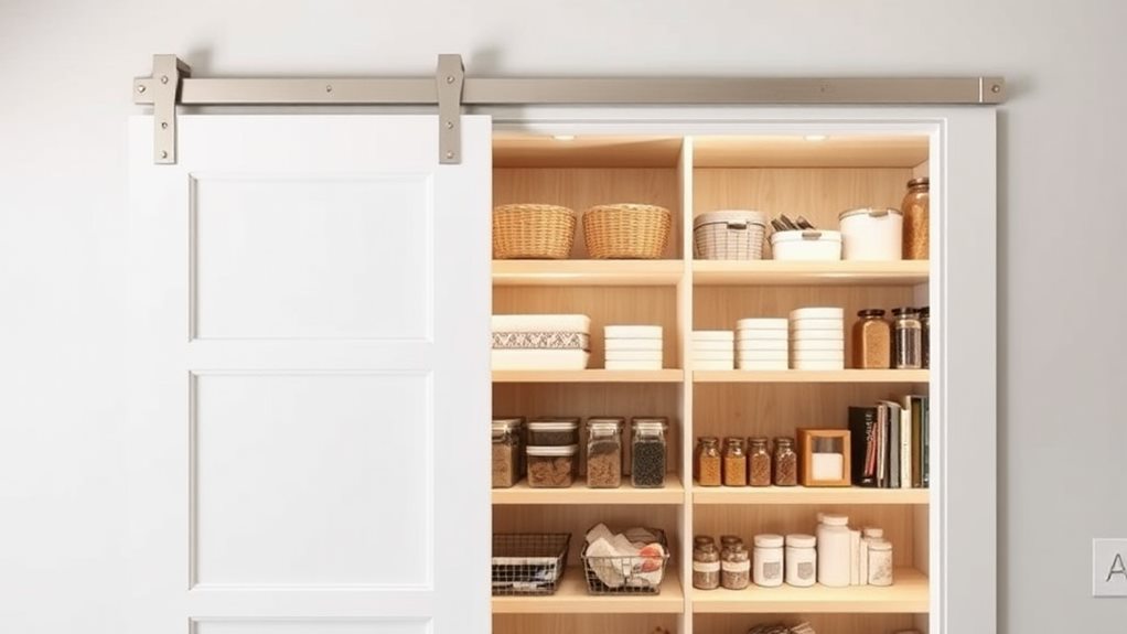 install a sliding door