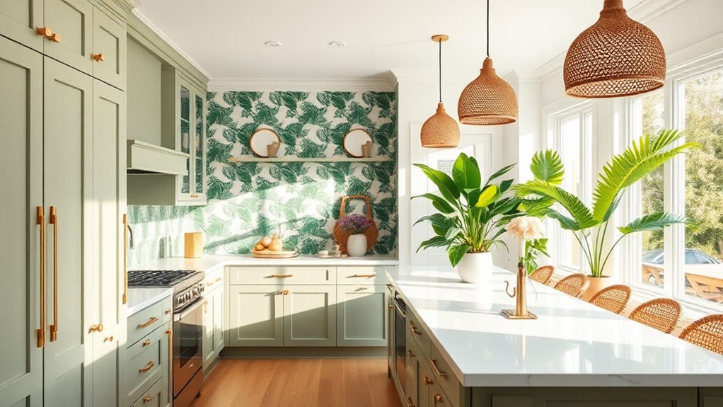 tropical green paradise