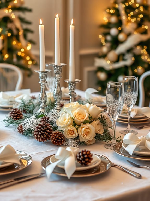 winter simplicity white