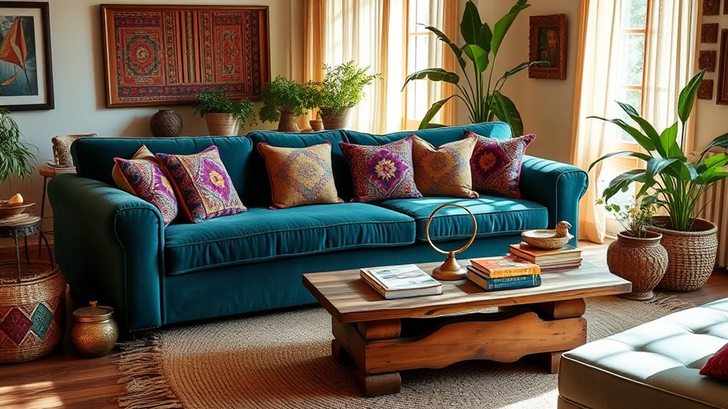 add ethnic chic style