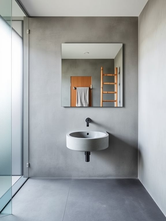 bamboo and concrete study