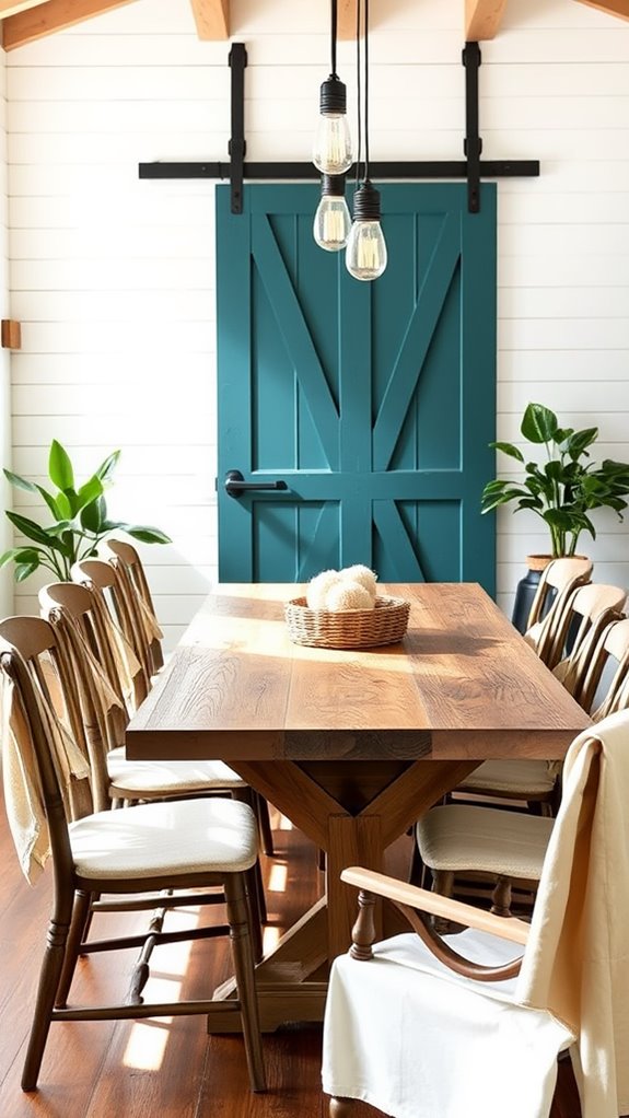 barn door accents decor
