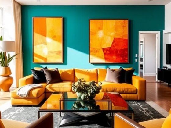 10 Meilleures Façons d'Utiliser des Couleurs Vives dans le Design Intérieur
