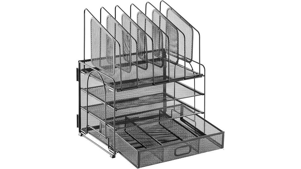 bureau organisateur avec tiroir
