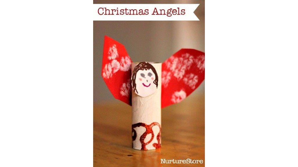 christmas paper angel activity