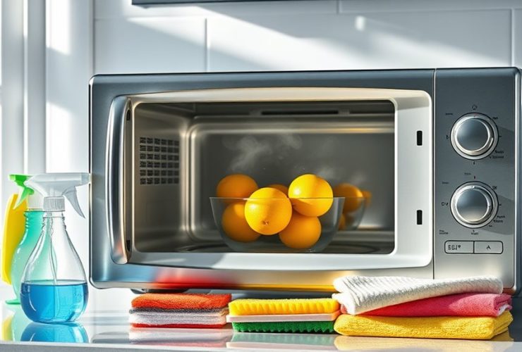 cleaning tips for microwaves