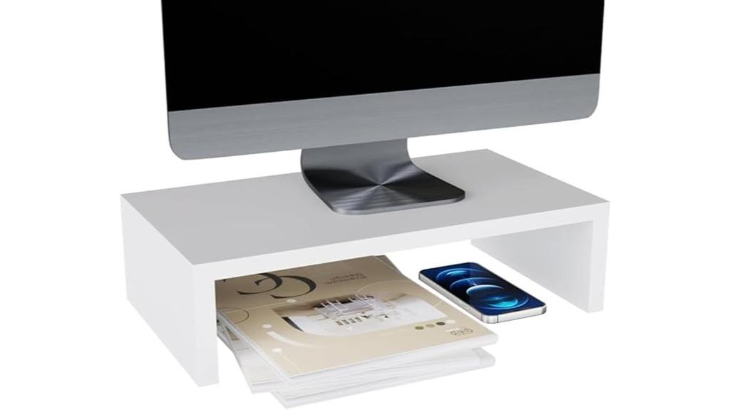 comfortcove monitor stand shelf