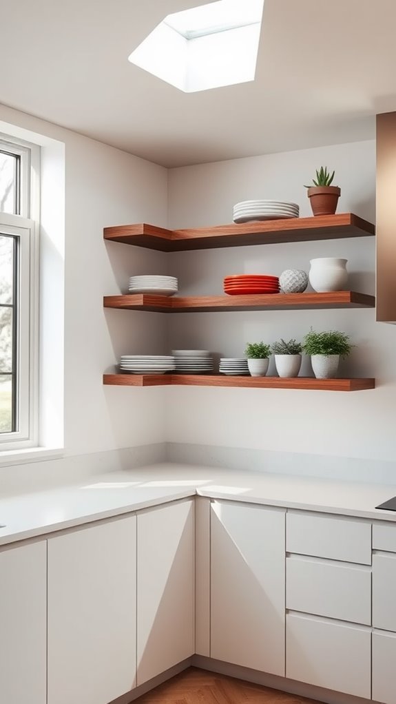 corner shelf units