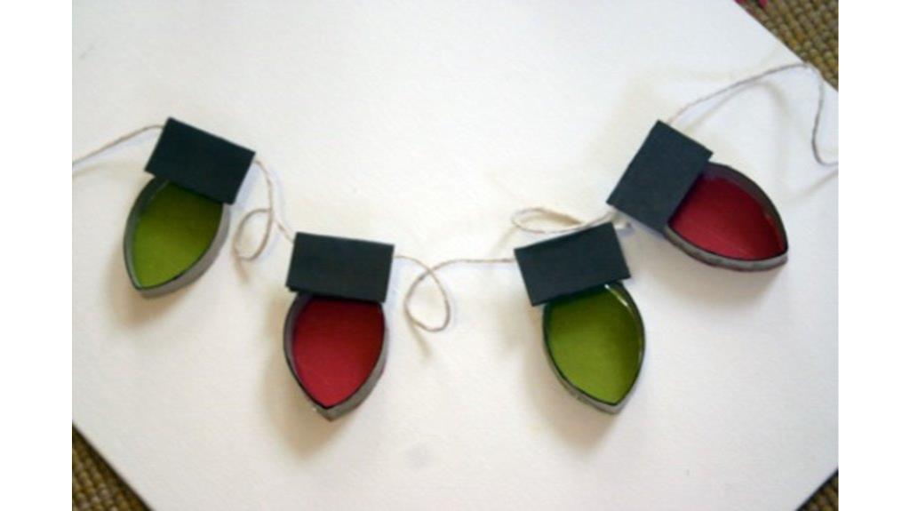 diy toilet paper garlands