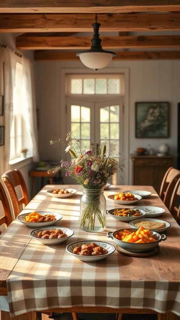 family dinner gathering event