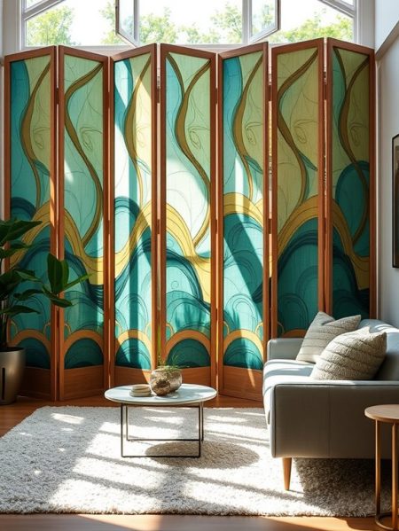15 Idées de design de cloisons pour le salon