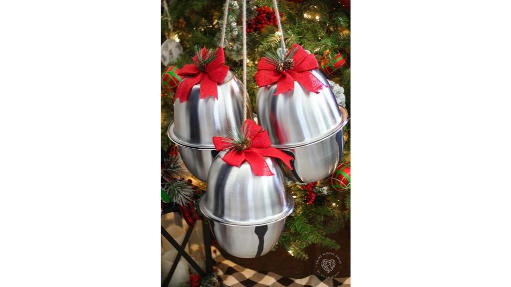 giant christmas bells