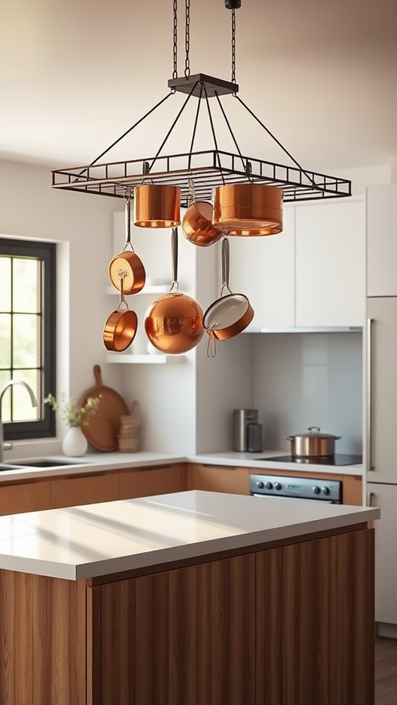 hanging pot support system