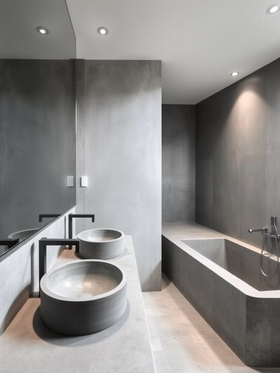 integrated concrete characteristics