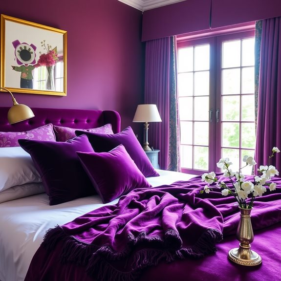 playful aubergine accessories