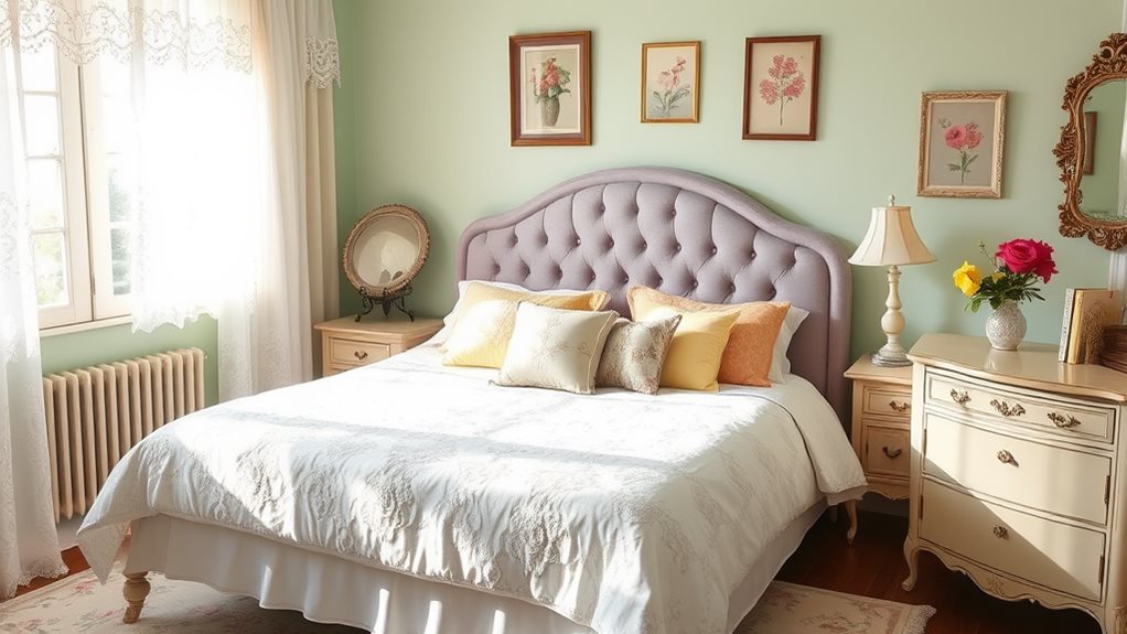 powdery pastel colors