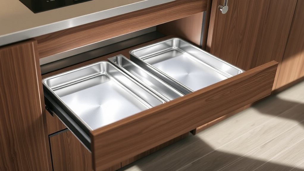 pull out storage rack