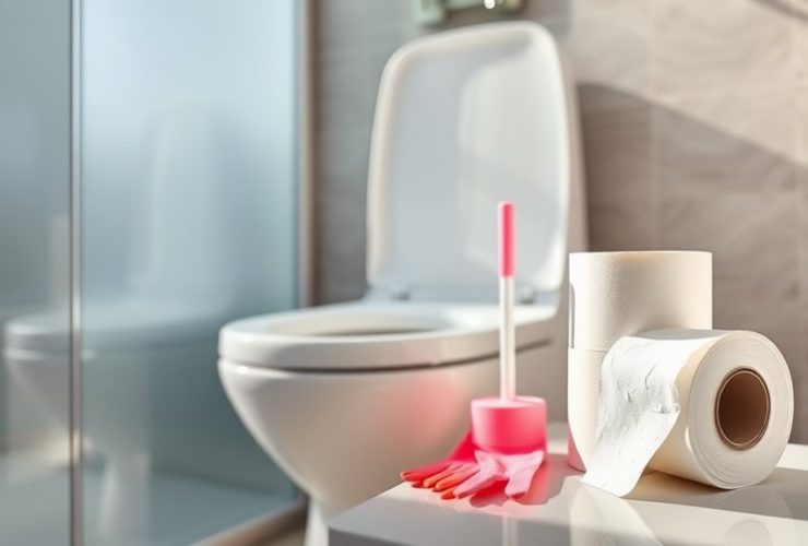quick toilet cleaning tips