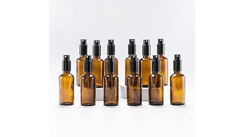 rechargeable glass spray bottle