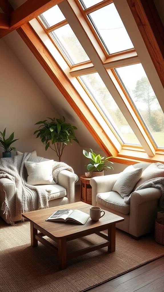 relaxing seating space available