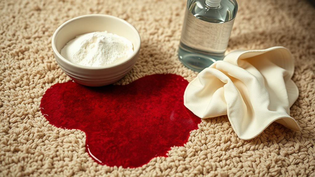 remove red wine stain