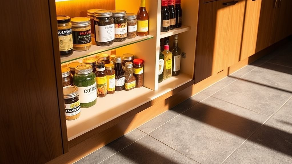 retractable storage furniture solution