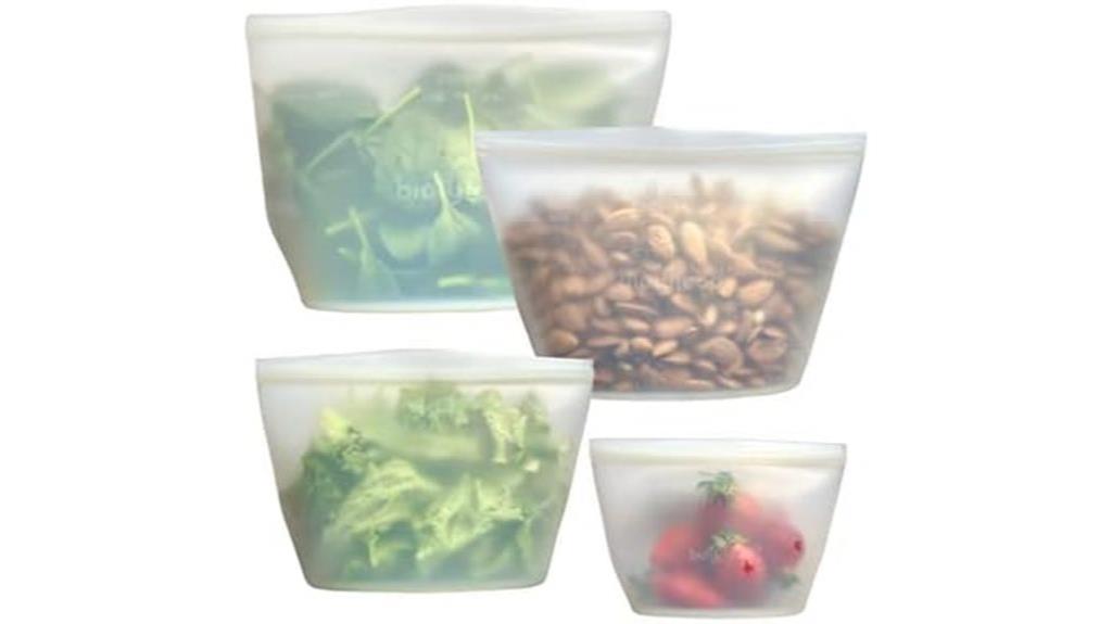 reusable silicone food savers