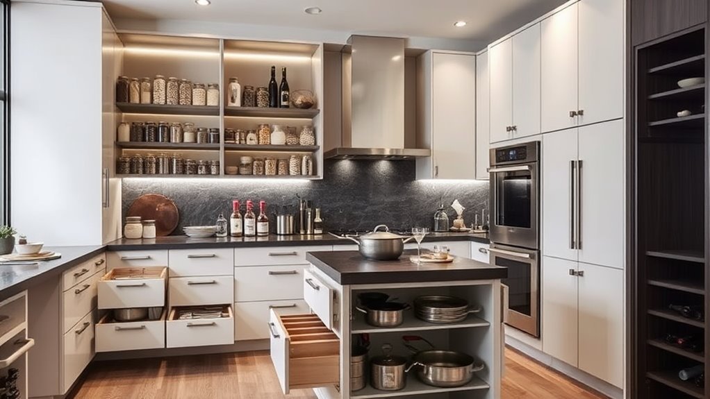 space saving kitchen storage ideas