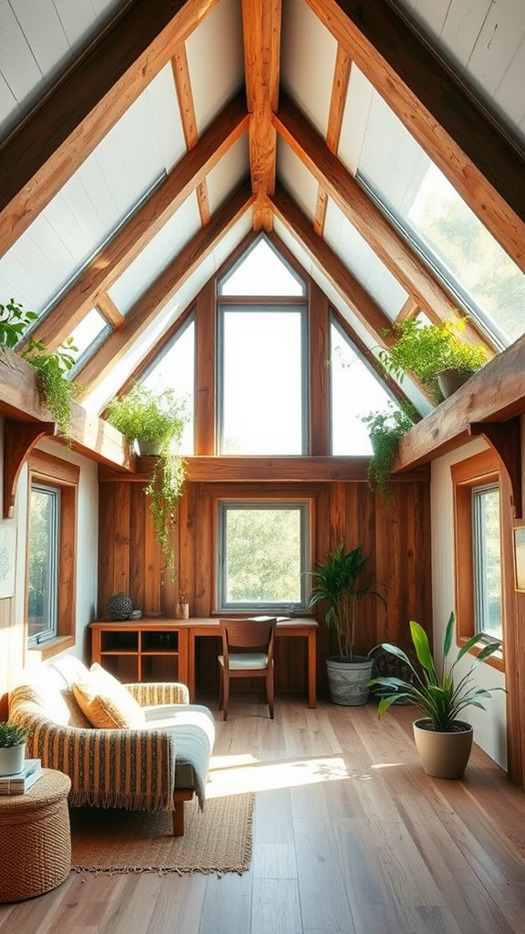 sustainable attic transformations