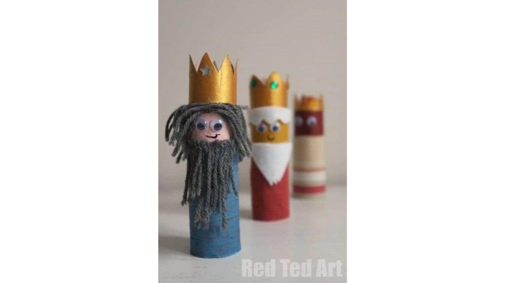 toilet paper king crafts