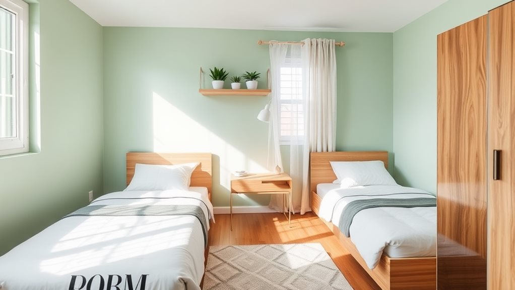 twin bedroom space solutions