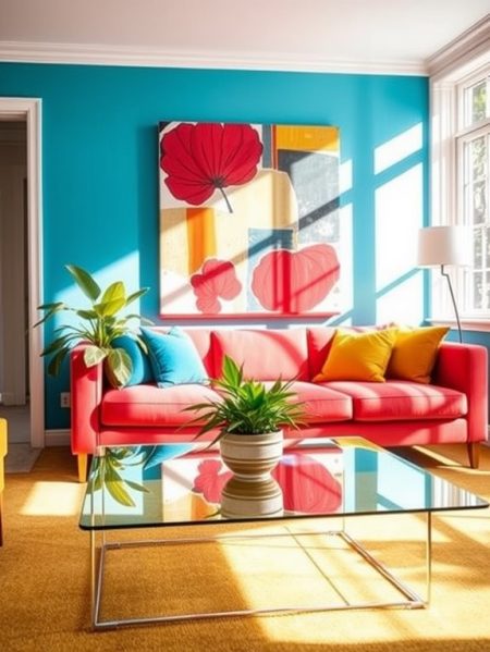 10 Meilleures Façons d'Utiliser des Couleurs Vives dans le Design Intérieur