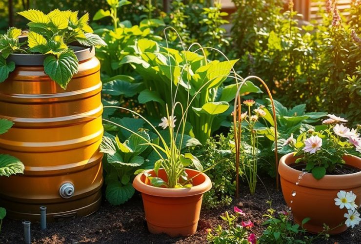 water conservation gardening tips