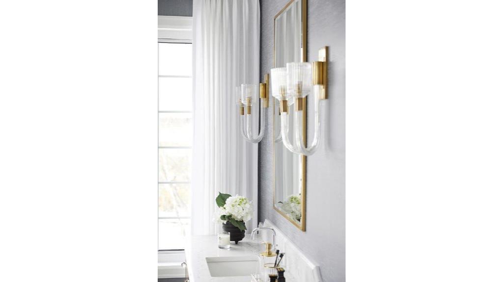 art deco glass sconces