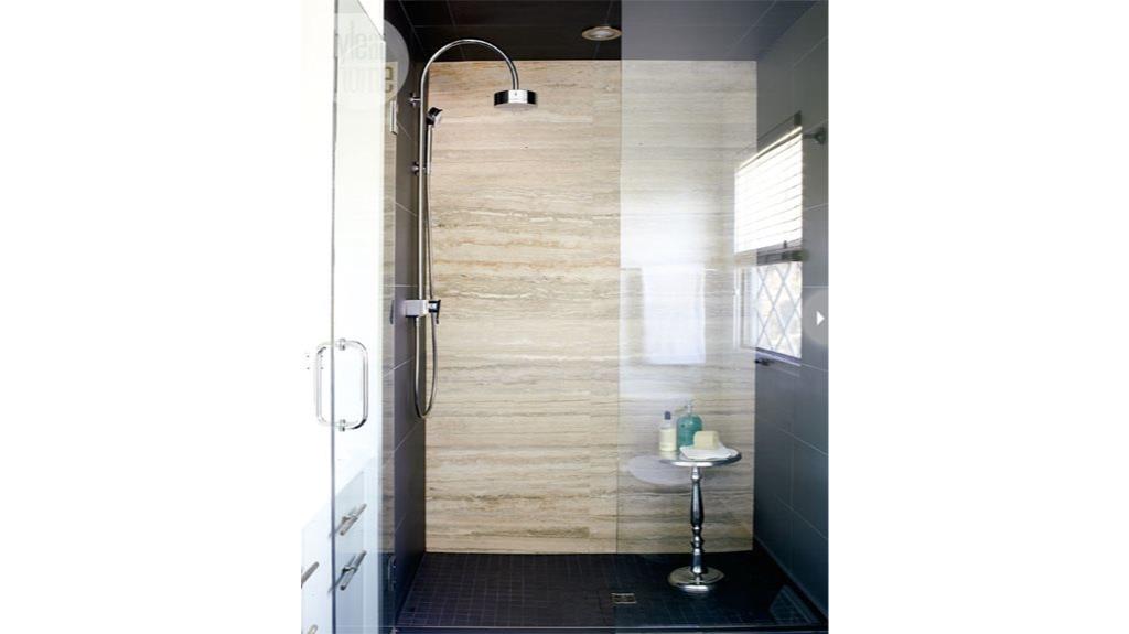 back wall travertine slab