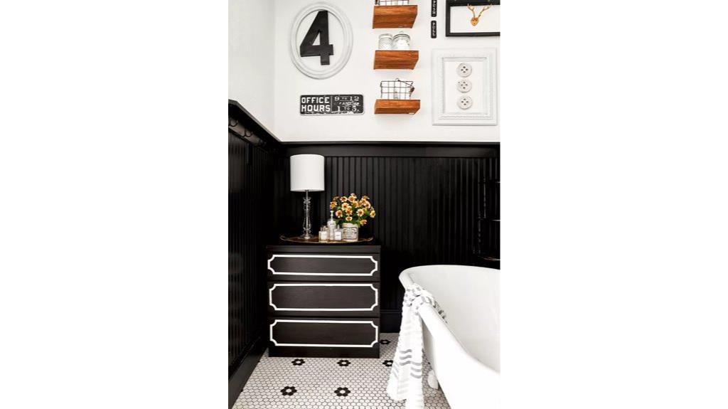 bathroom storage diy dresser