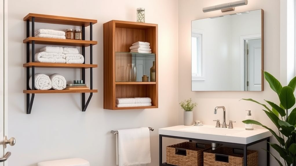 bathroom storage space solutions