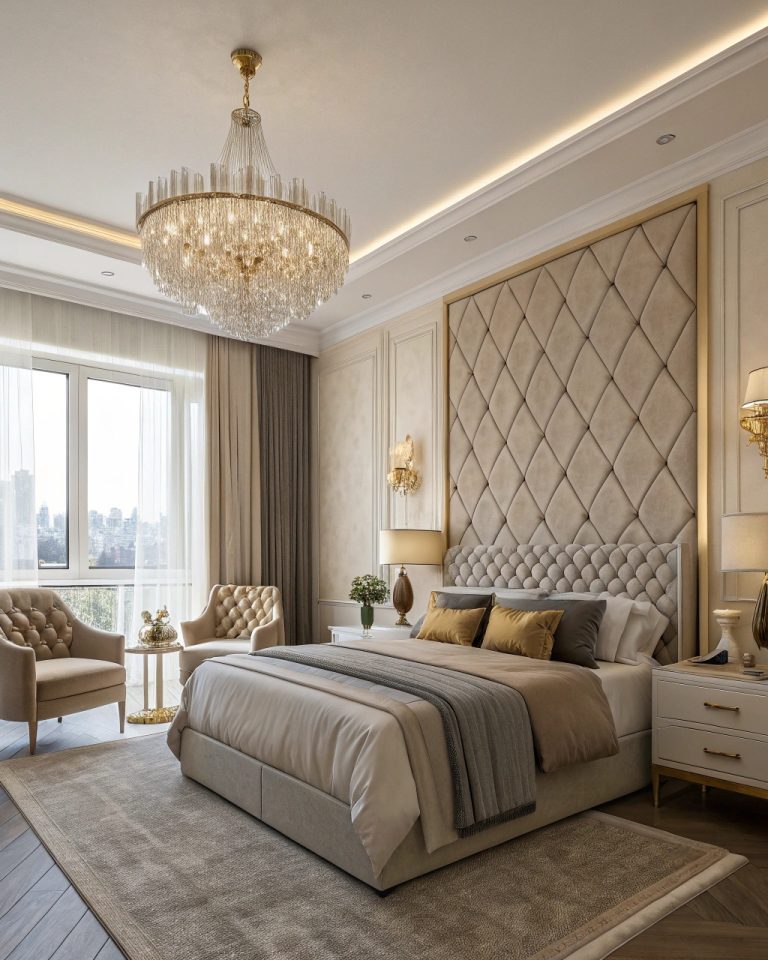 15 Tendances de décoration pour une chambre parentale luxueuse en 2025