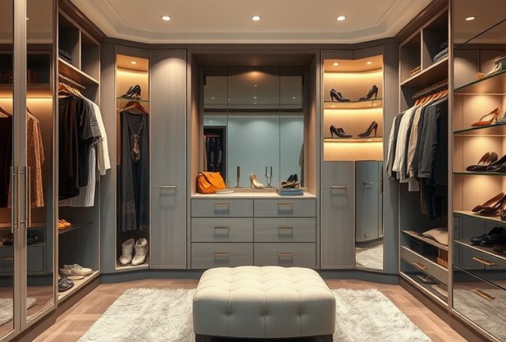 chic wardrobe design ideas
