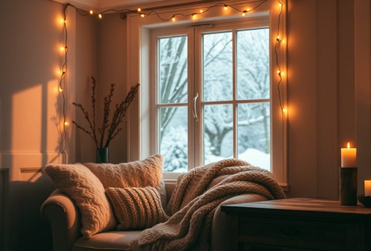 cozy home atmosphere lighting