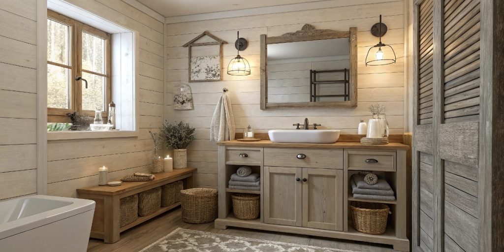 12 idées de salle de bain de cottage pleines de charme