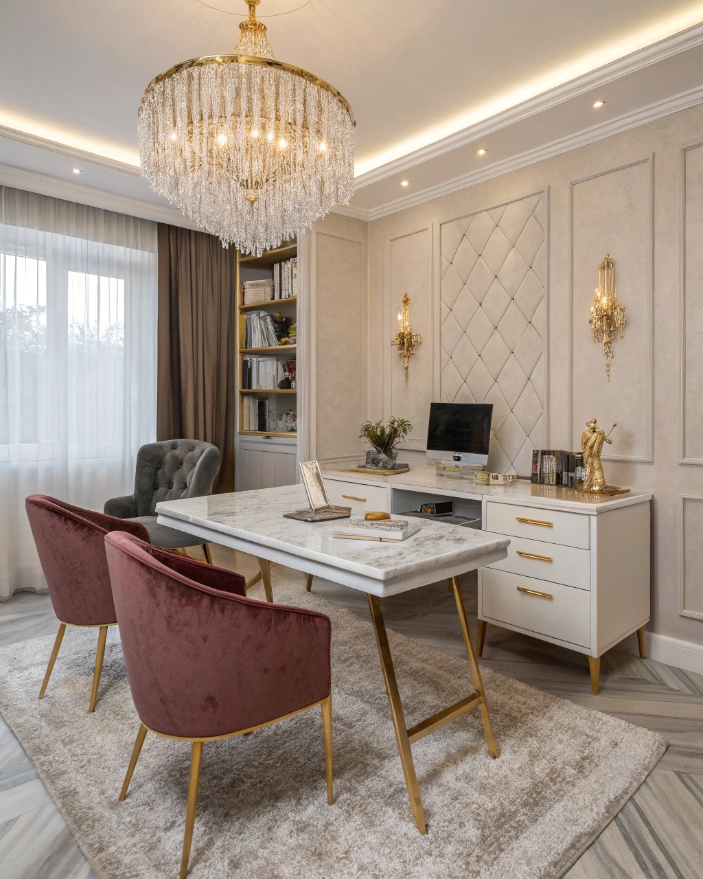 15 idées de décor de bureau à domicile : Tendances 2025