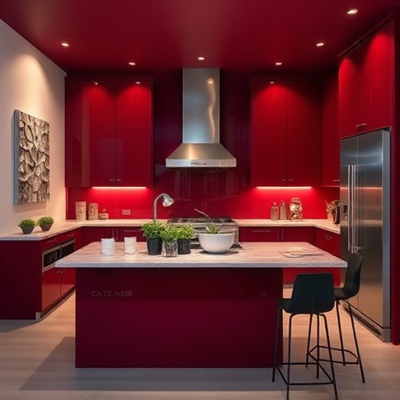 modern burgundy cuisine fusion