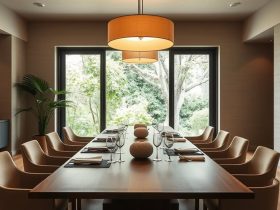 modern dining room designs