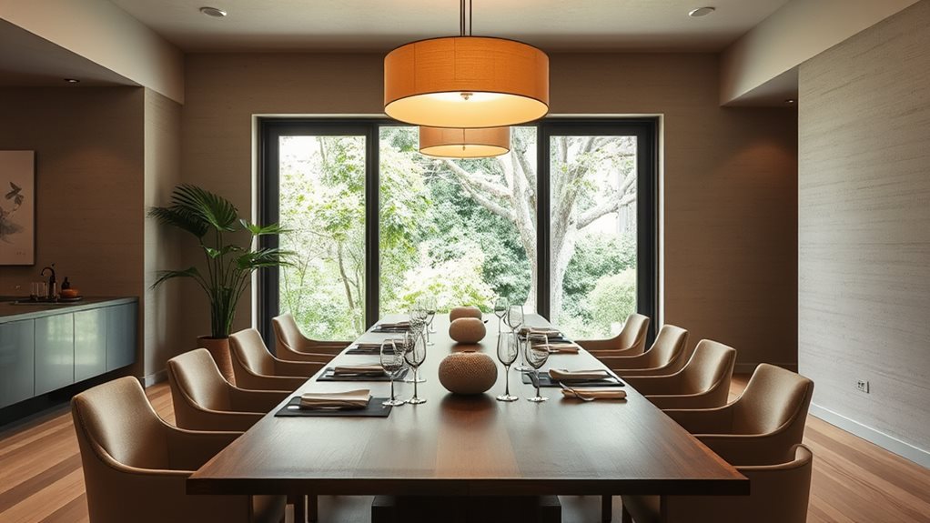 modern dining room designs