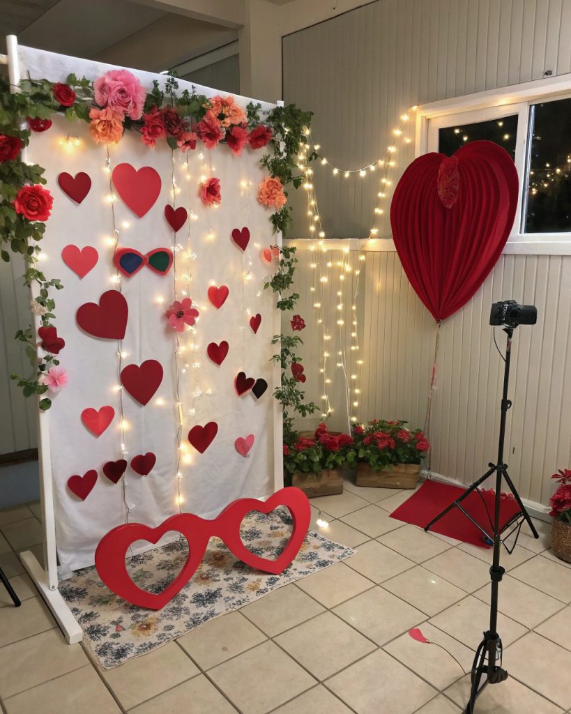 Photobooth festif pour la Saint-Valentin