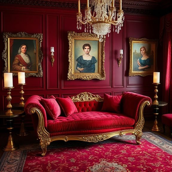 timeless burgundy fashion accessories